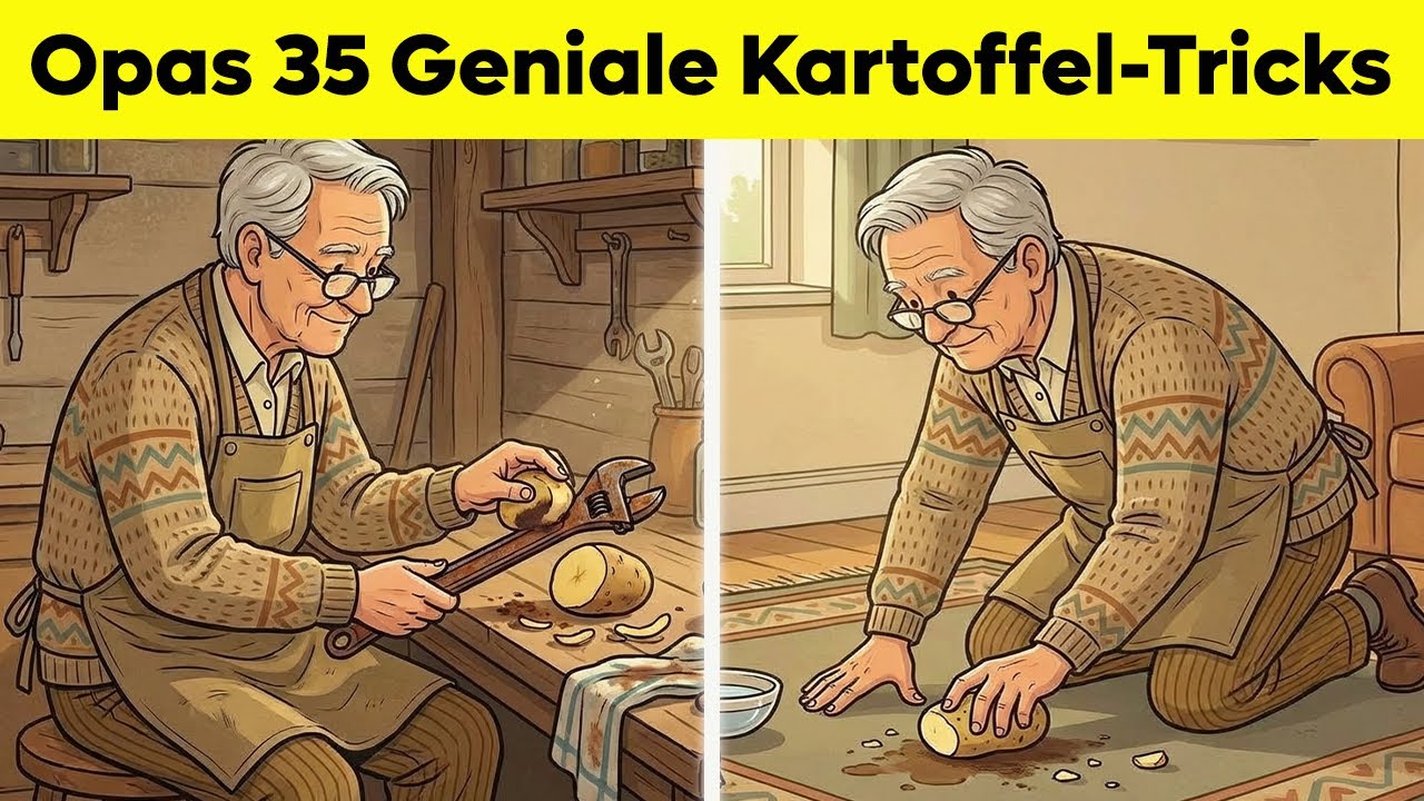 Opas 35 Geniale Kartoffel Tricks, Von Denen Du Dir Wünschst, Du Hättest Sie Früher Gekannt!