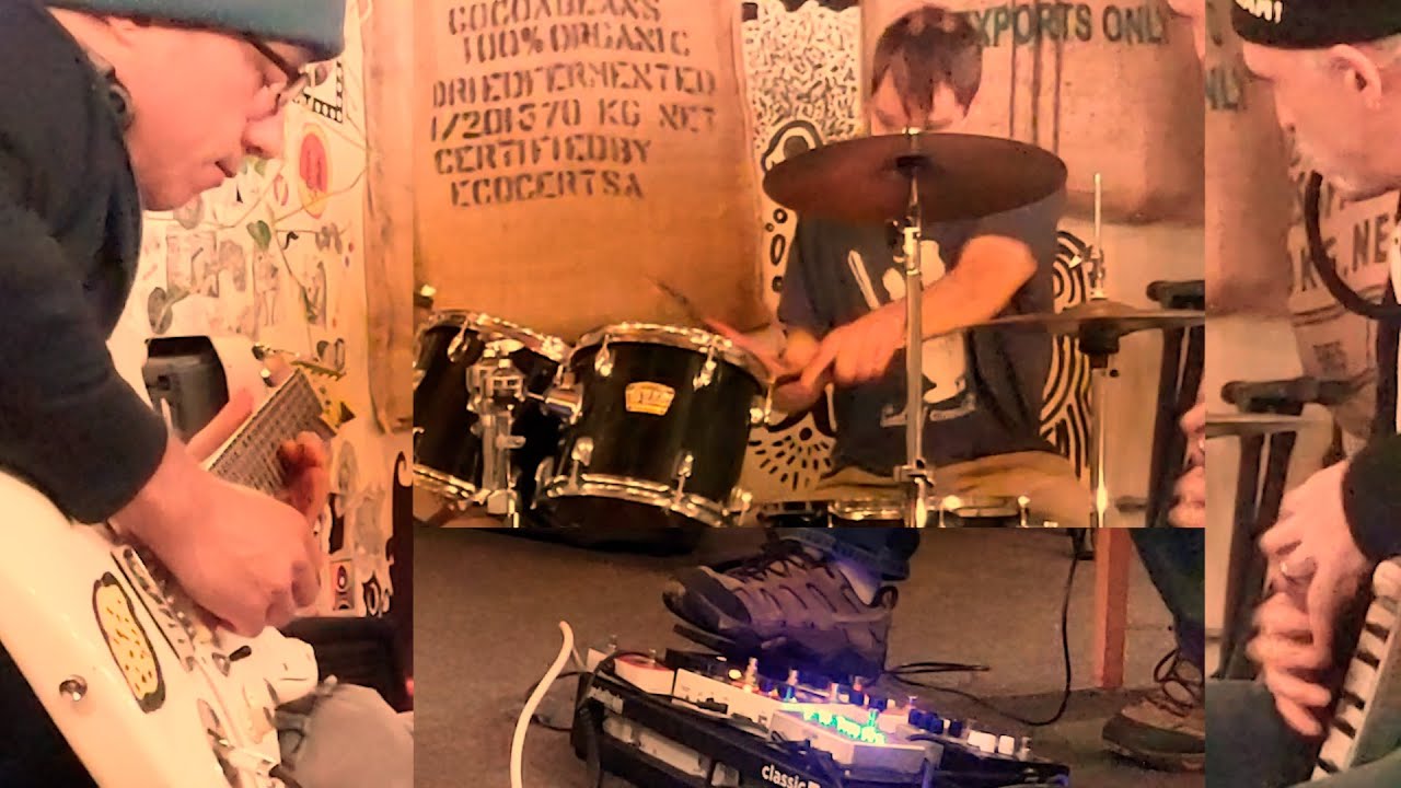 Groovy jam with electric melodica and effects pedals