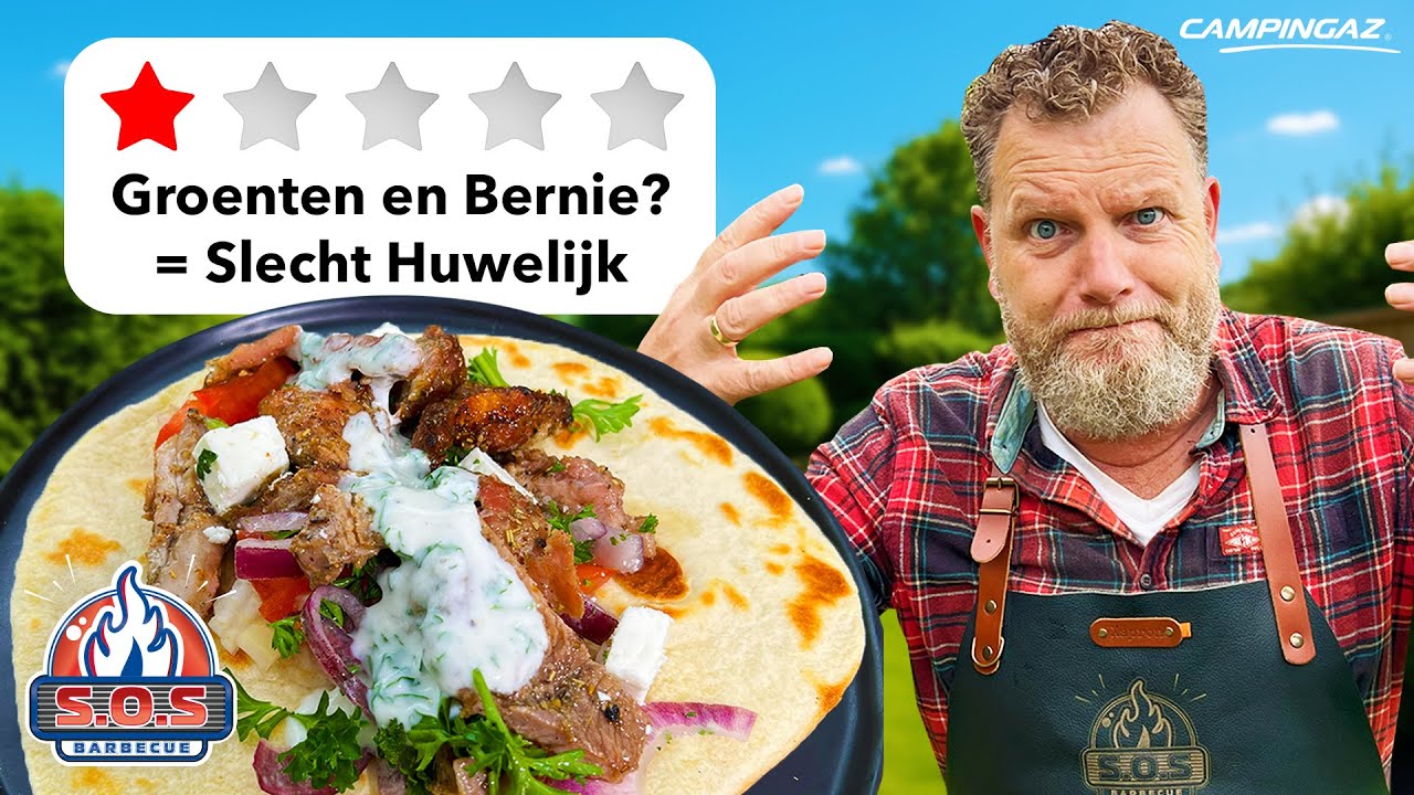 GYROS van het SPIT | Ralph redt Bernie met zijn BBQ Butterfly Techniek