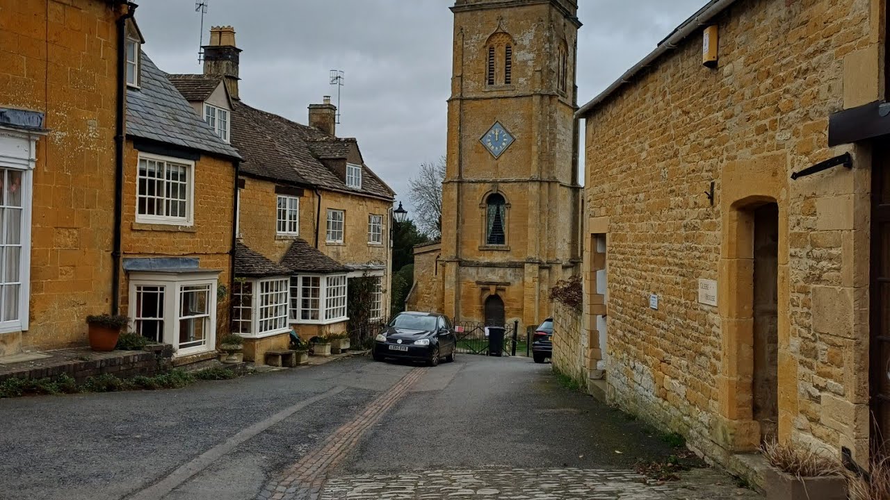 Blockley Church, in the footsteps of Father Brown