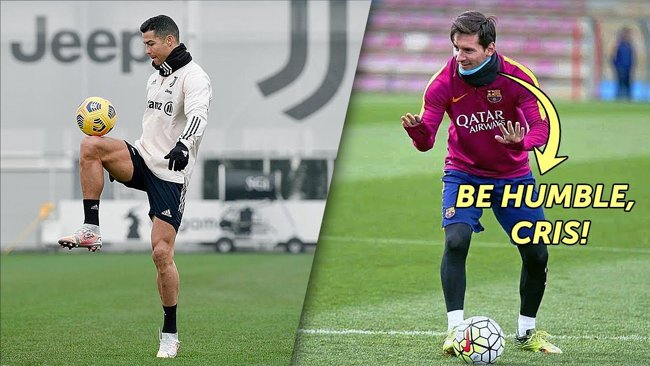 Who trains better: Cristiano Ronaldo or Lionel Messi