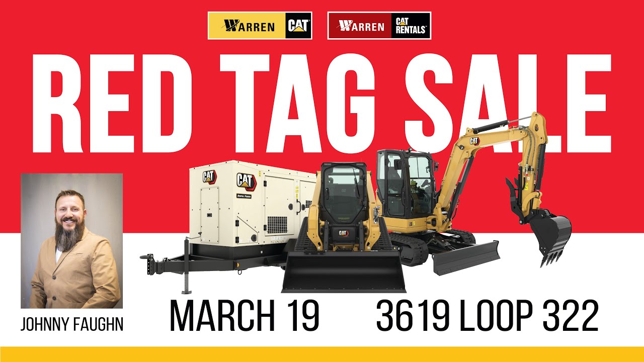 Warren CAT hosting one-day Red Tag Sale in Abilene