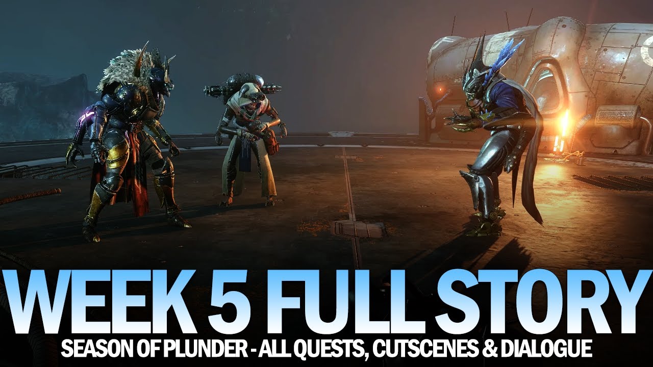 Season of Plunder Full Story (Week 5) - Full Quest, Cutscene & Dialogue [Destiny 2]