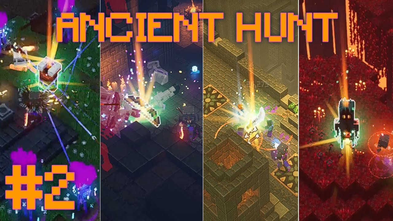 Ancient Hunt Rampage Full Walkthrough [No Commentary] - Minecraft Dungeons