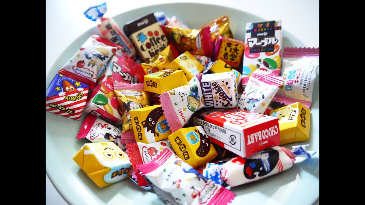ASMR Candy Eating - (Mouth Sounds, Crunching,  Packaging Sounds)