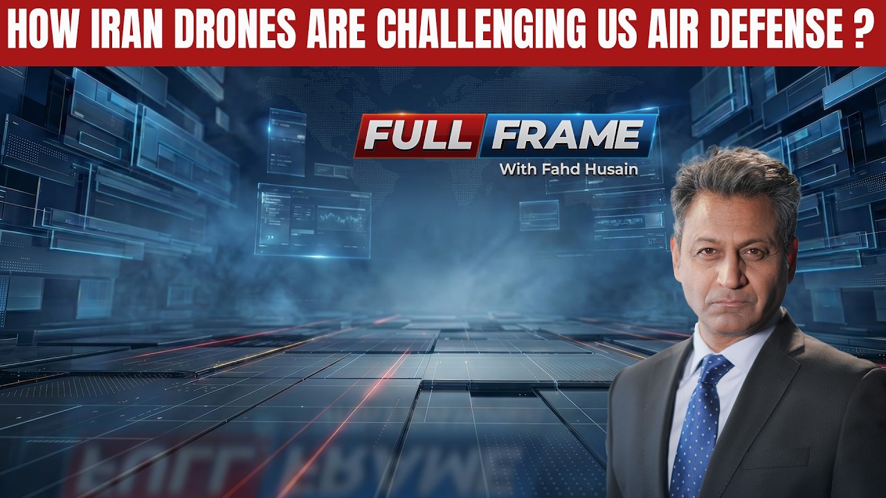 Iran Drone Warfare vs US Defense | Shahed-136 Challenge | Full Frame With Fahd Husain | Express 24/7