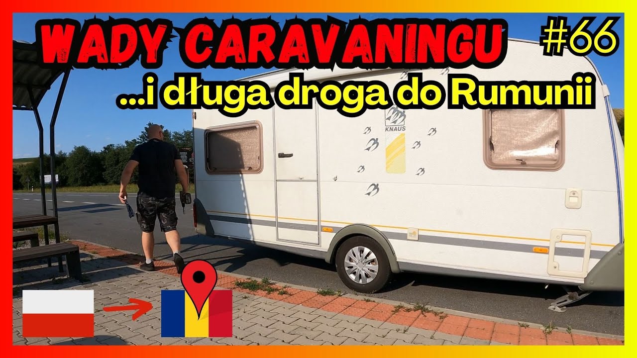 TO JEST TRUDNA DROGA !!! OMIJAMY ZAGRANICZNE AUTOSTRADY długa droga z przyczepą kempingową na haku
