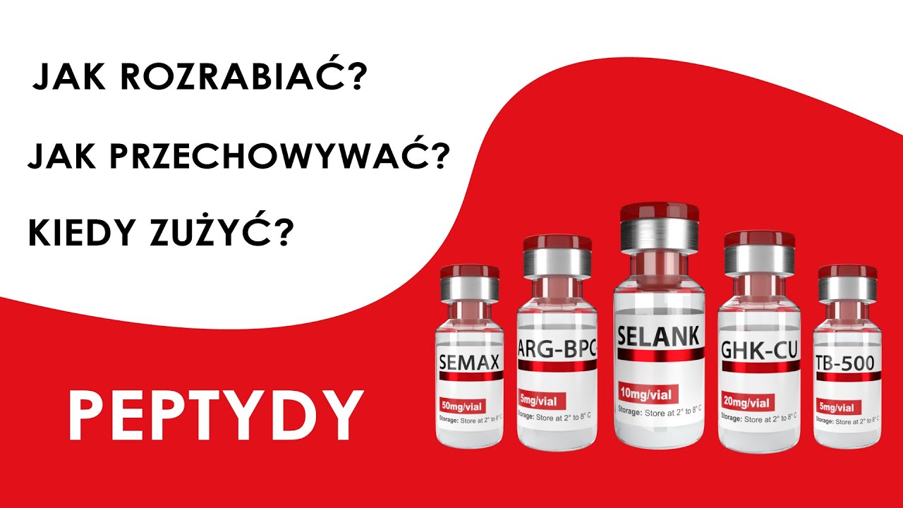 Patryk Iwański - PEPTYDY - Jak i w czym rozrobić, gdzie przechowywać oraz jak szybko zużyć?