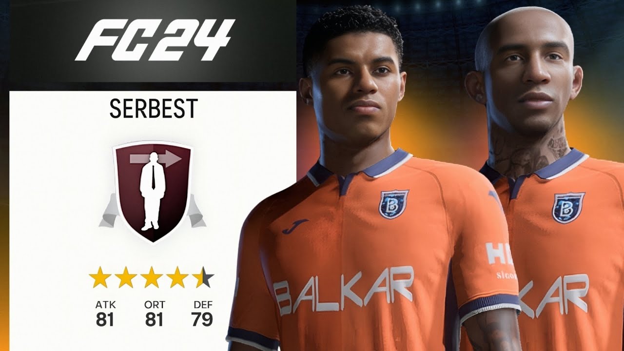 SADECE SERBEST TRANSFERLERLE BAŞAKŞEHİR | FC 24 BAŞAKŞEHİR REBUILD