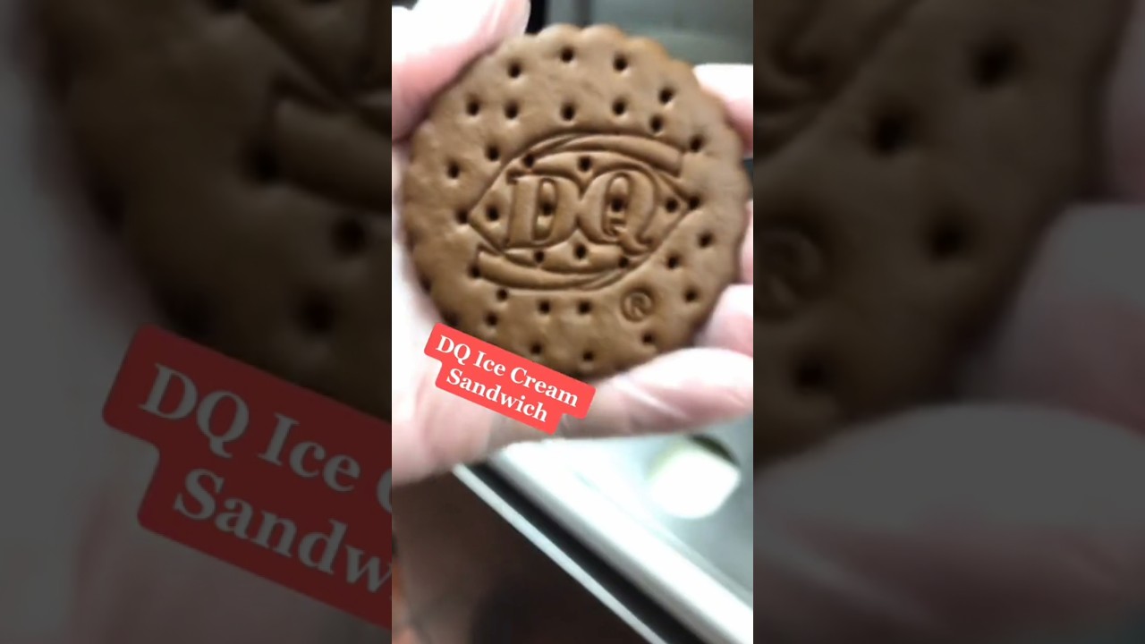 Lets Make A DQ IceCream Sandwich | Dairy Queen Qatar #dairyqueen #sandwich #blizzard #dq #shorts