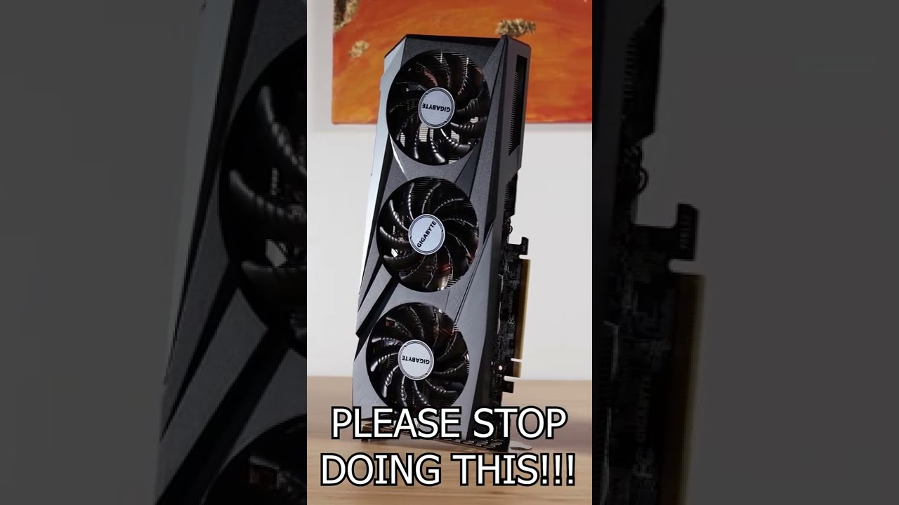 PC Gamers PLEASE Stop Doing This #shorts