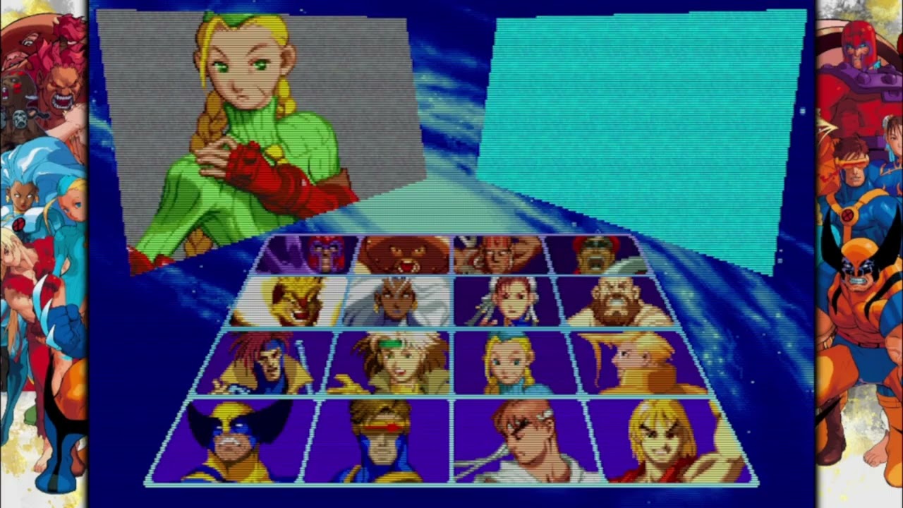 X-Men vs Street Fighter Cammy Juggernaut
