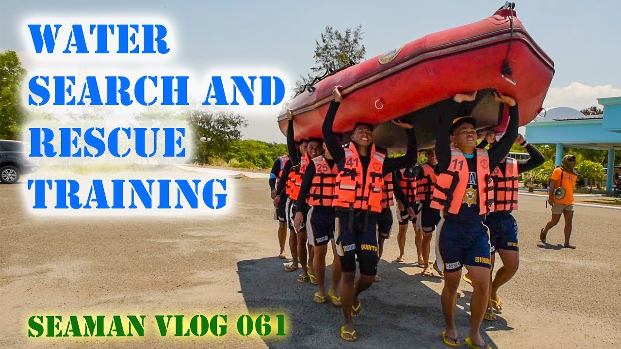 Обучение поиску и спасению на воде для курсантов PMMA-PCG | Seaman Vlog 061