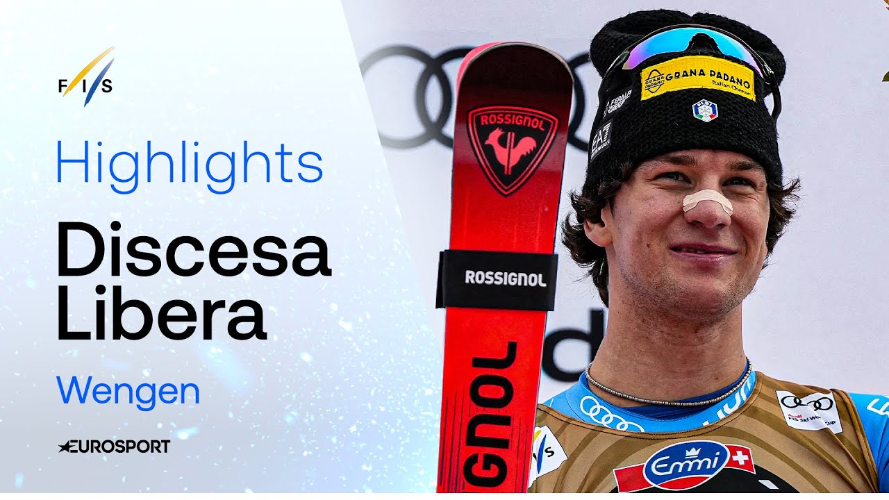 Mitico Giovanni FRANZONI ancora sul podio! 3° in discesa, trionfa ODERMATT | HIGHLIGHTS