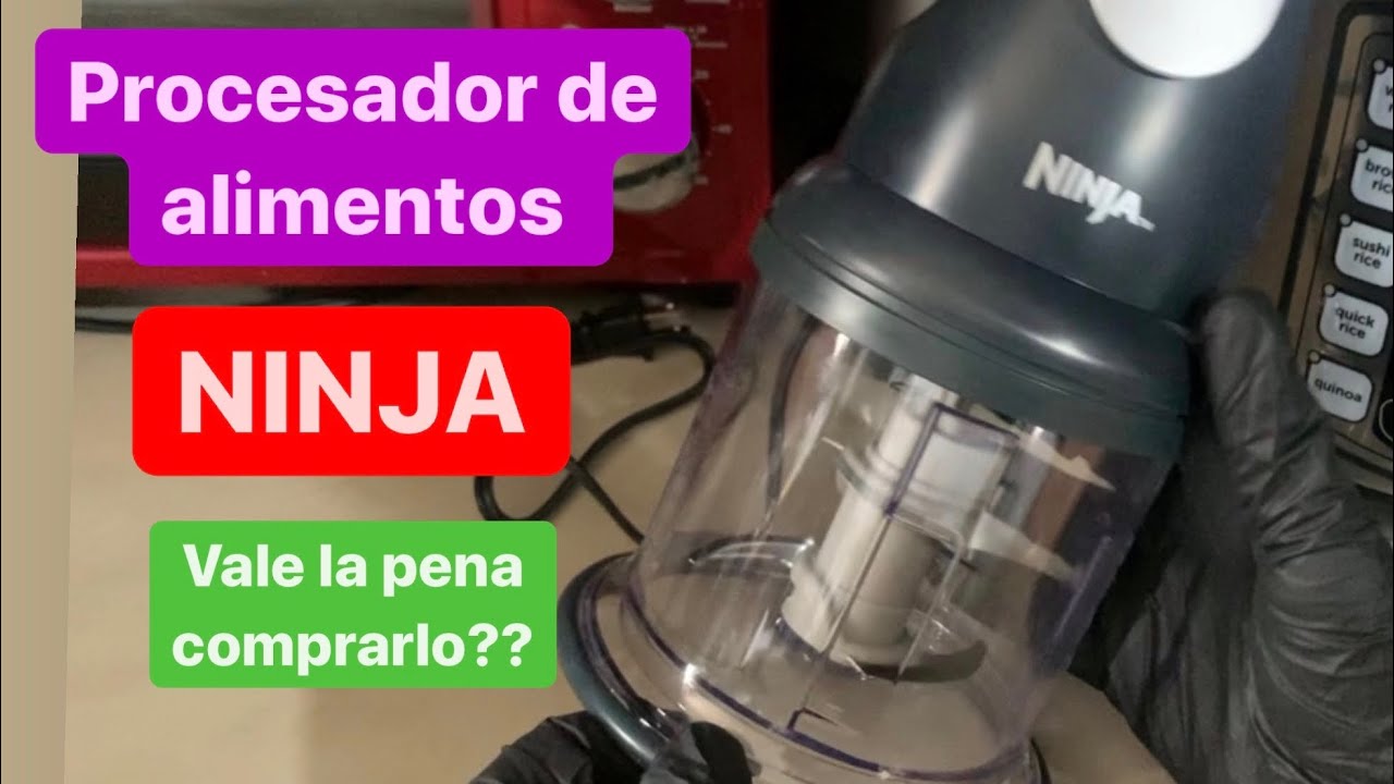 Procesador de alimentos NINJA. Vale la pena comprarla?  Análisis de procesador de alimentos NINJA