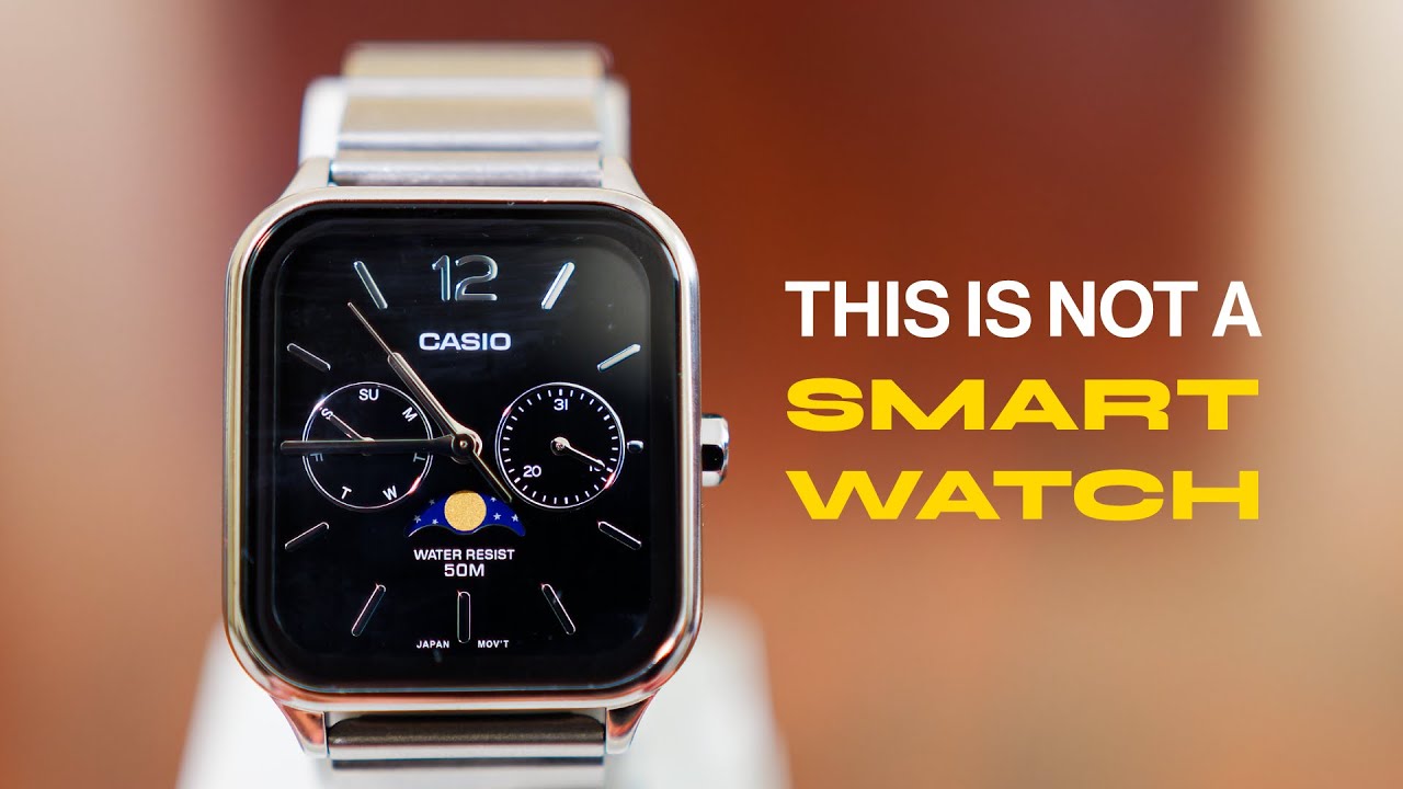 Обзор часов Casio MTP-M305 (с фазами Луны): отсылка к Apple Watch?