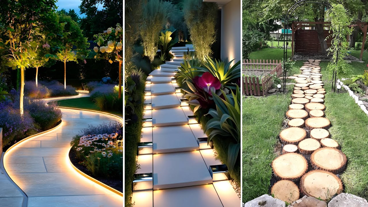 100+ GARDEN PATHWAY IDEAS 2026 - WALKWAY IDEAS 2026 - GARDEN WALKWAY DESIGNS DIY 2026 💐