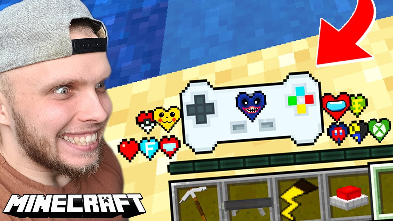 MINECRAFT, ale GRY TO SERCA! *Huggy wuggy i inne!*