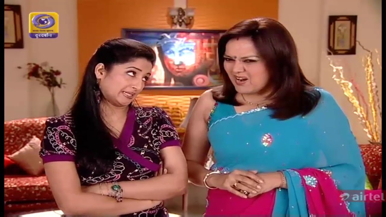 Kabhi Saas Kabhi Bahu Ep#32 (Bet Between Hema & Shalini ) DD National Old Saas Bahu Comedy Serial