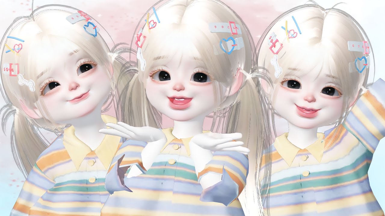 Tutorial oplas zepeto baby girl - Non pro & pro mode