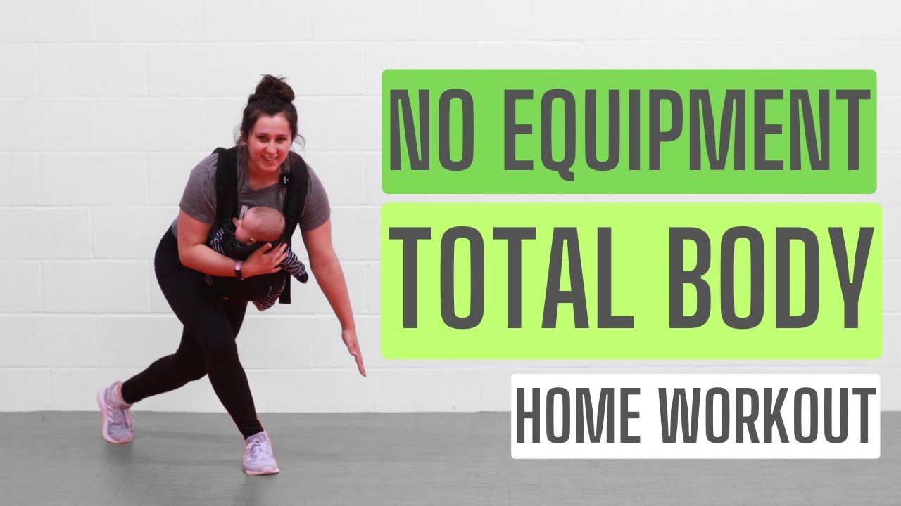 Postpartum Babywearing Workout | Baby Carrier Workout | Full Body