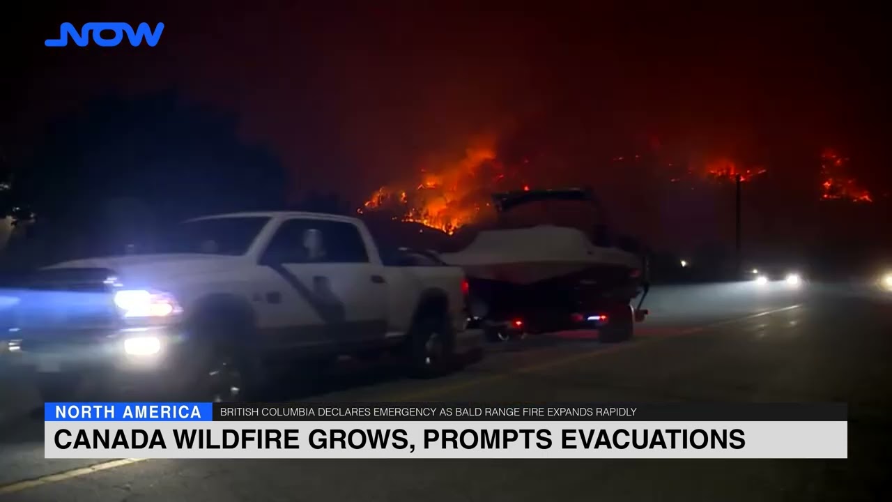 Canada wildfire grows, prompts evacuations