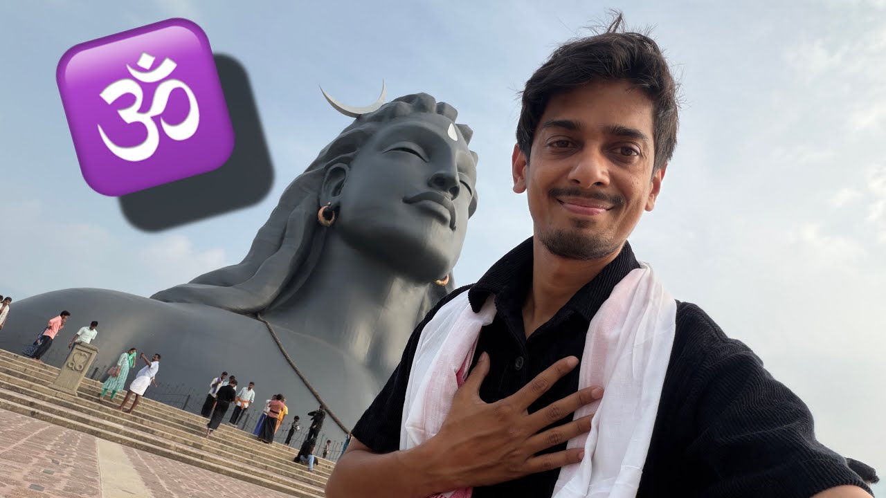 আদিযোগী মন্দিৰ চাওঁক - OMG , This is Adiyogi temple 