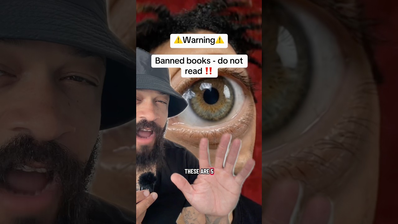 🤯 5 books so DANGEROUS governments tried to destroy them 📖 #BannedBooks