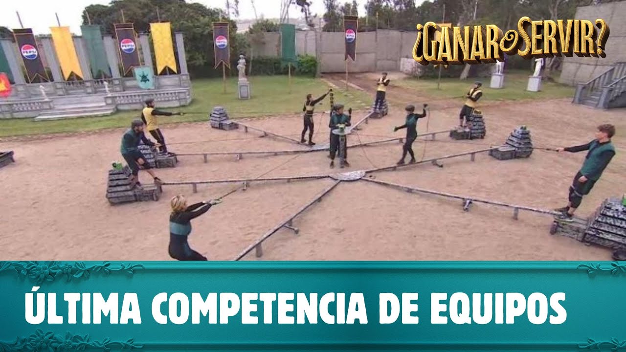 Última competencia de equipos ¿Quién fue el ganador? | Ganar o Servir | Canal 13