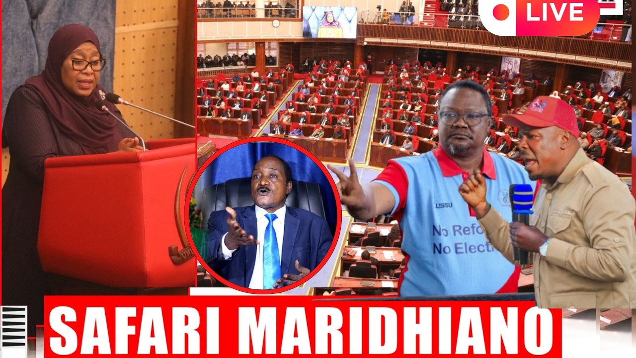 🔴LIVE: SAKATA LA MARIDHIANO LAWEKWA BAYANA SIKU 100 ZA RAIS SAMIA, TUNDU LISSU/HECHE MZIGONI