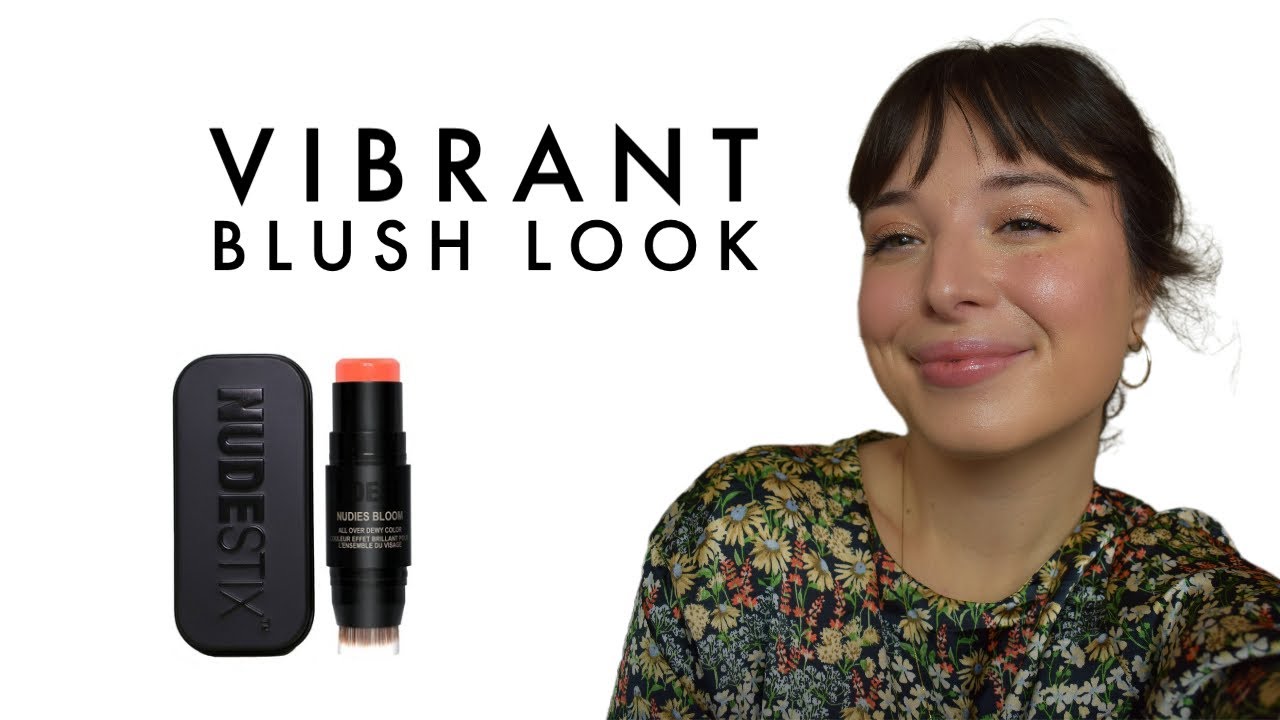 Using all of my makeup project / springtime inspired blush look