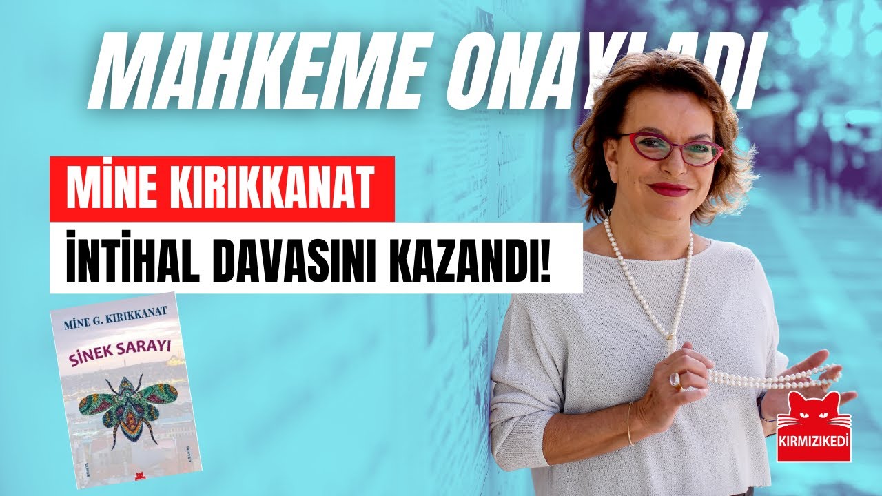 Yazarımız Mine G. Kırıkkanat 'İntihal' davasını kazandı. İşte ilk açıklaması