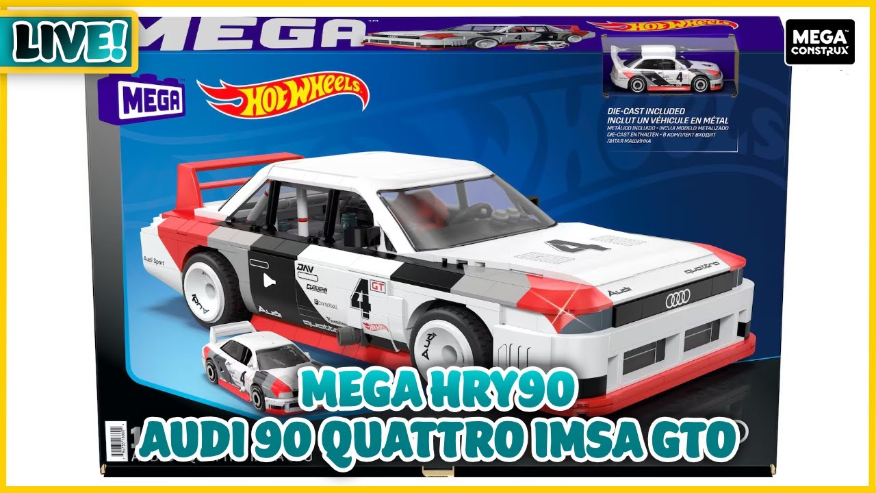 Live Bauen mit dem Käpt'n: MEGA HRY20 AUDI 90 QUATTRO