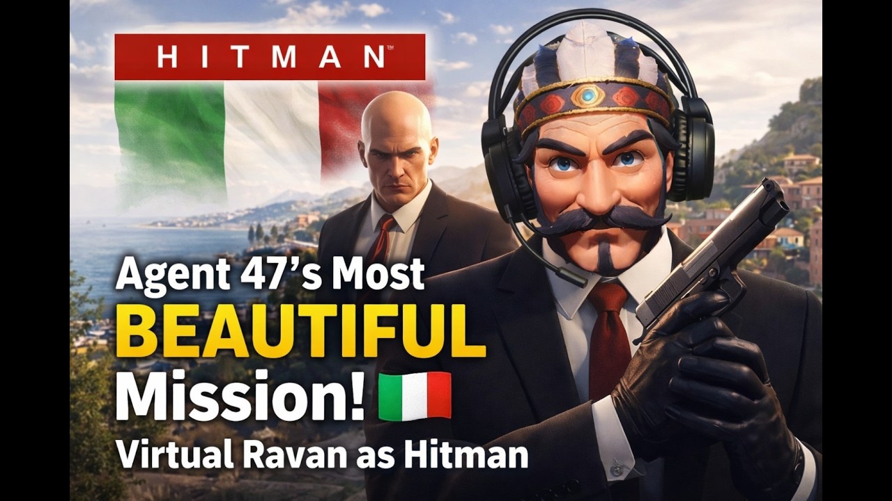 Agent 47’s Most BEAUTIFUL Mission! 🇮🇹 | Virtual Ravan as | #hitman  #hitmanworldofassassination
