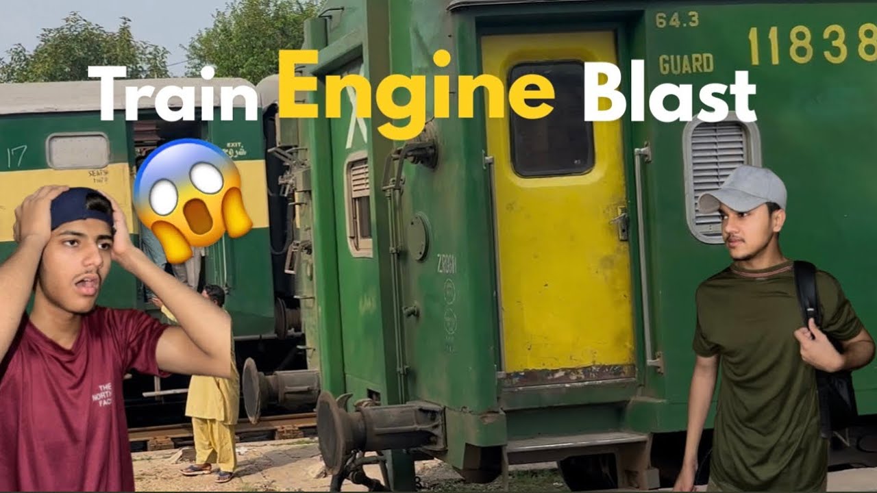 Train engine blast 🤯🏔️ tour series episode # 1