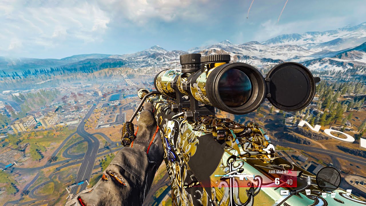 Call of Duty: Warzone Solo Win AMR MOD 4 Gameplay PS5 PRO(No Commentary)