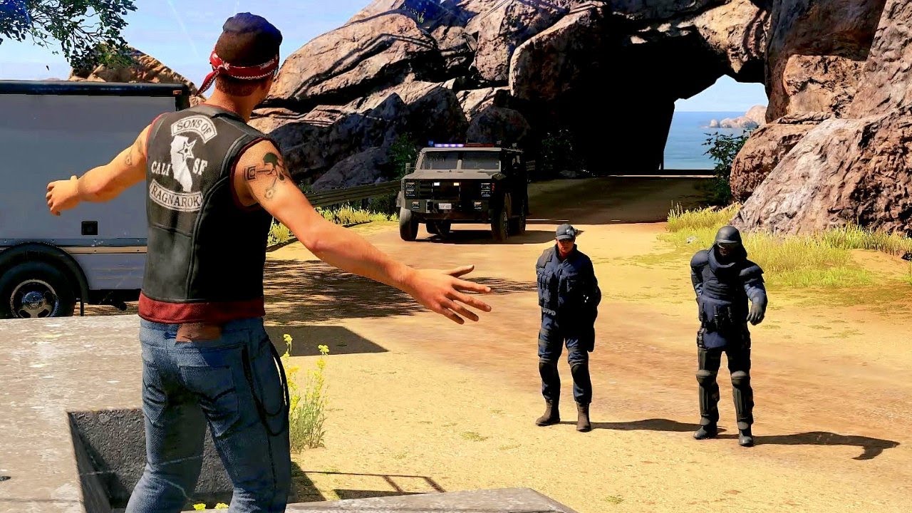 WATCH DOGS 2 NPC Wars 7 (Sons of Ragnarok vs San Francisco Police Department)