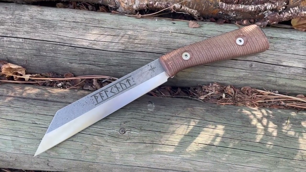 Scandinoff Full Tang quick look! by www.bushcraftcanada.com