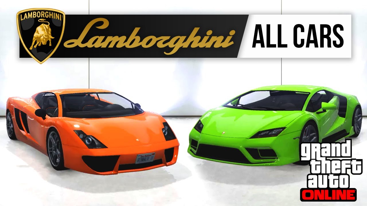 Все автомобили Lamborghini в GTA 5 Online [подробное руководство 2024 года]