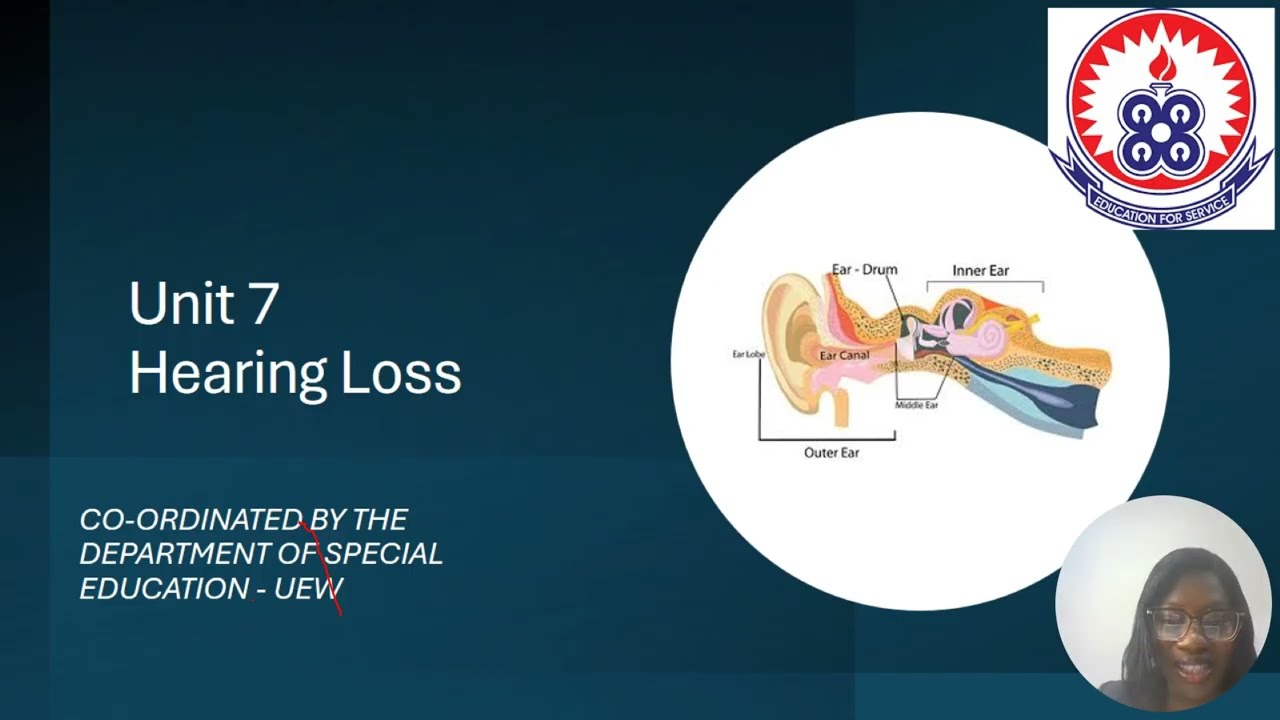 Recorded Lecture – GPD 233_Unit 7_ Hearing Loss: Today’s Lesson Recording