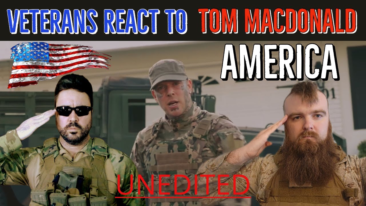“America” Veterans React To Tom MacDonald -  Vets Talkin' Tunes #1