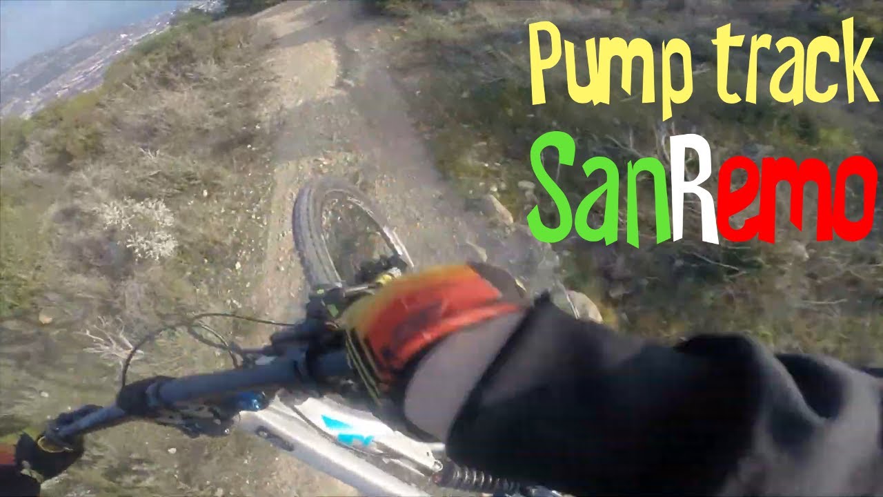 💯 miglior PUMP TRACK della zona!! 📍 Bussana Vecchia 📍