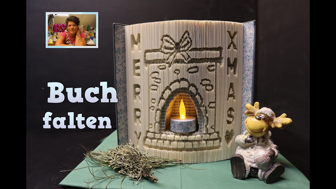 *Motiv 29* Last Minute Weihnachtsgeschenk oder als Home-Deko f&uuml;r dich selbst, book folding
