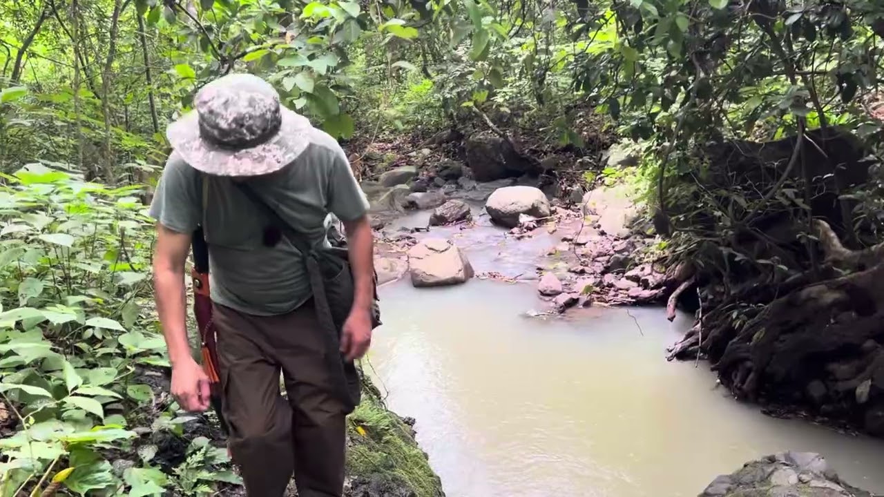 DESDE LA QUEBRADONA DONDE TENÍAMOS LA COCINA,SUR DEL CERRO DE GUAZAPA