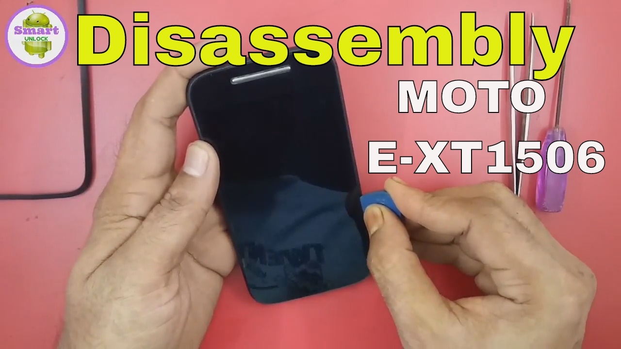 Moto E 2nd gen XT1506 Disassembly, Replace and Repair Display