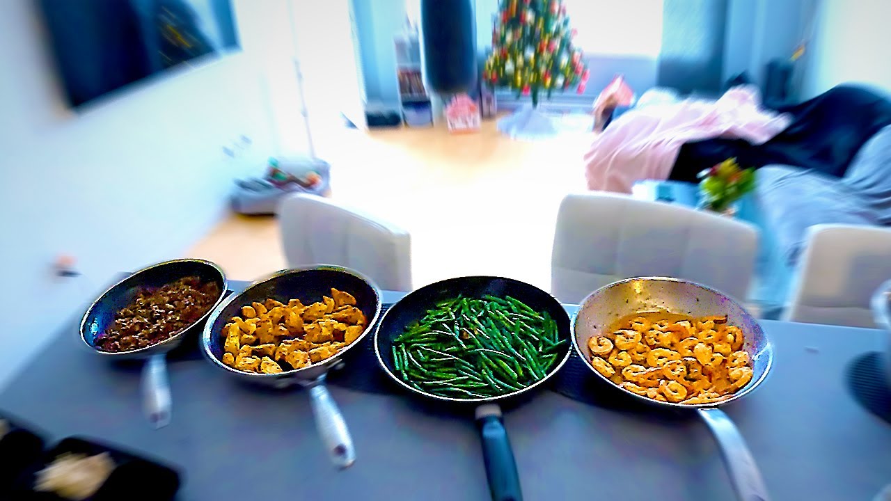 POV: Meal prepping during the holidays so I don't get fat