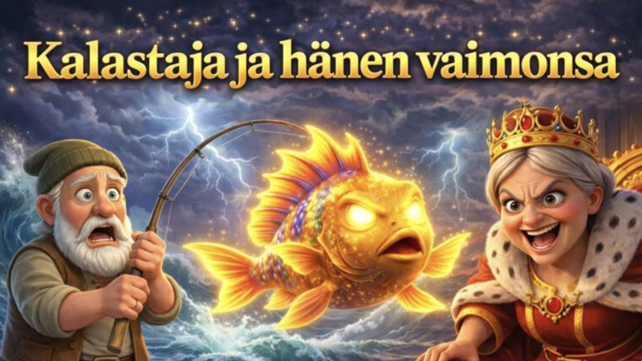 Kalastaja ja hänen vaimonsa | Kansansatu iltasatuna