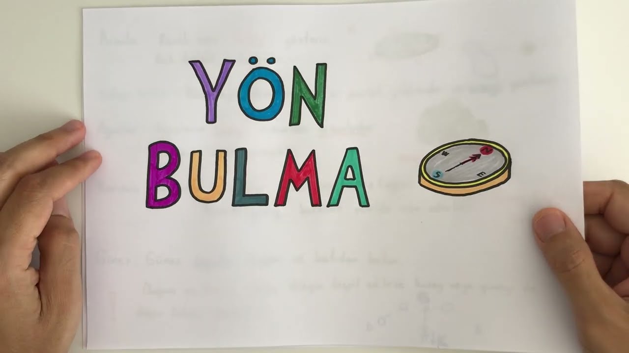 3. Sınıf Hayat Bilgisi/ YÖN BULMA YÖNTEMLERİ