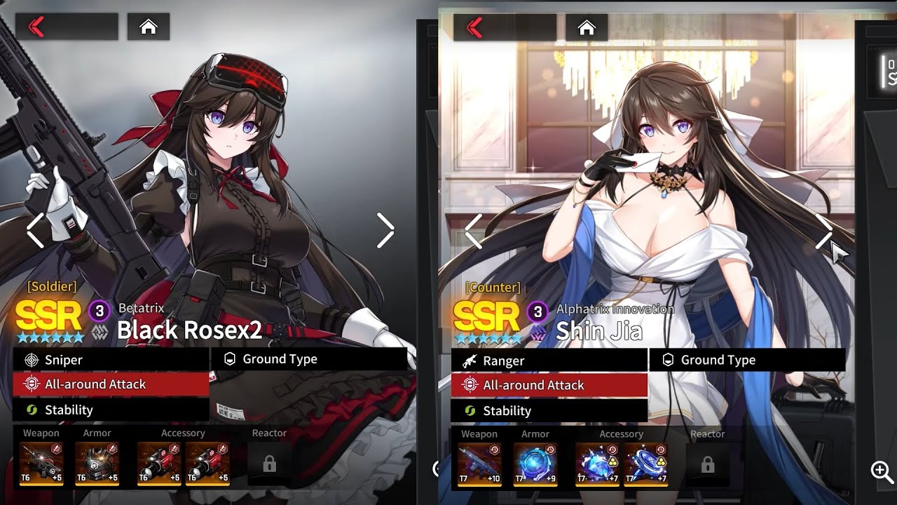 [Replay] Counterside - Black Rose x5 PVP