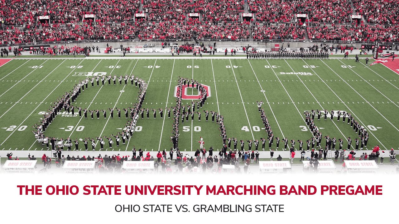 The Ohio State University Marching Band Pregame (vs. Grambling State)